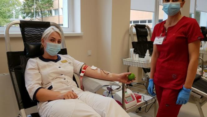 Valsts asinsdonoru centra Kurzemes filiāles atklāšana
