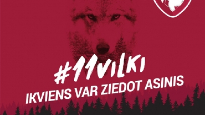 Ziedo asinis un saņem 2 biļetes uz Latvijas futbola valstsvienības spēlēm
