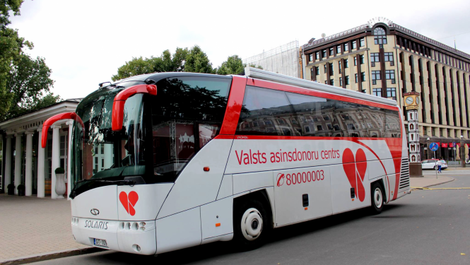 VADC izbraukumu autobuss