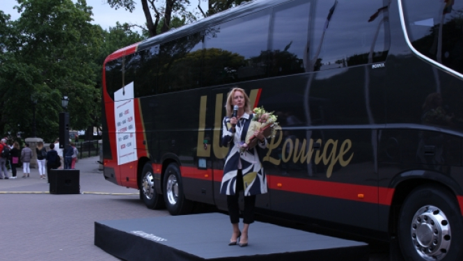 Izaicinājuma “Vienoti dziesmā, dejā un asinsritē” uzvarētāju apbalvošana