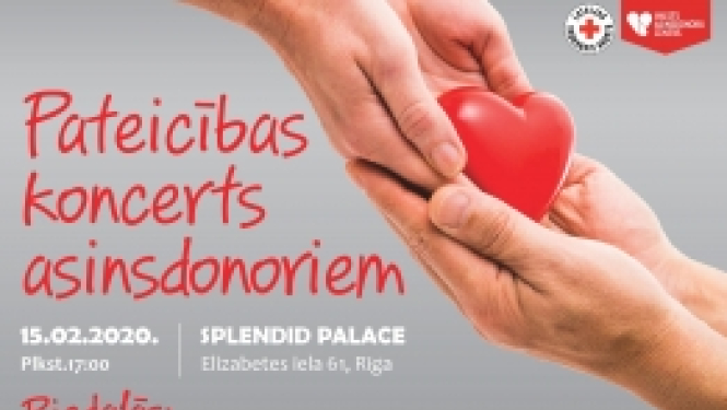No 3. februāra pieejamas biļetes uz Pateicības koncertu