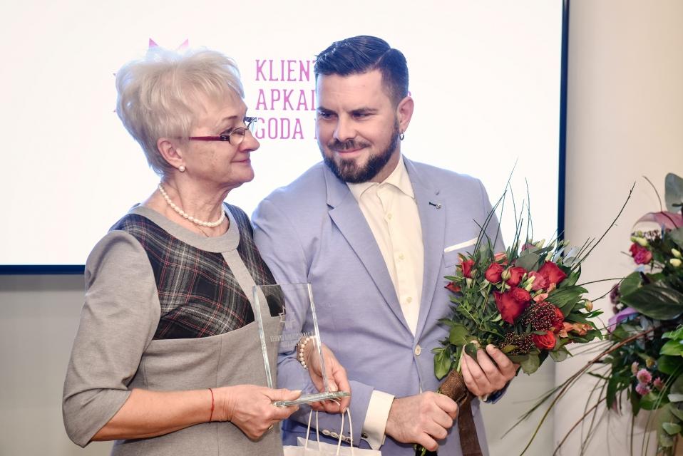 Klientu apkalpošanas Goda balvu 2017 saņem VADC medmāsa Lilija Obuševa