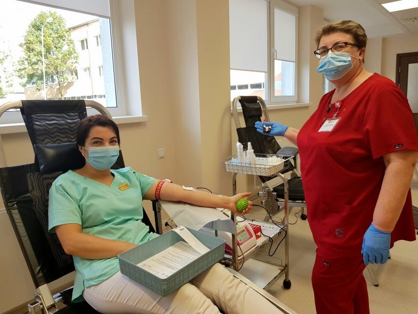 Valsts asinsdonoru centra Kurzemes filiāles atklāšana