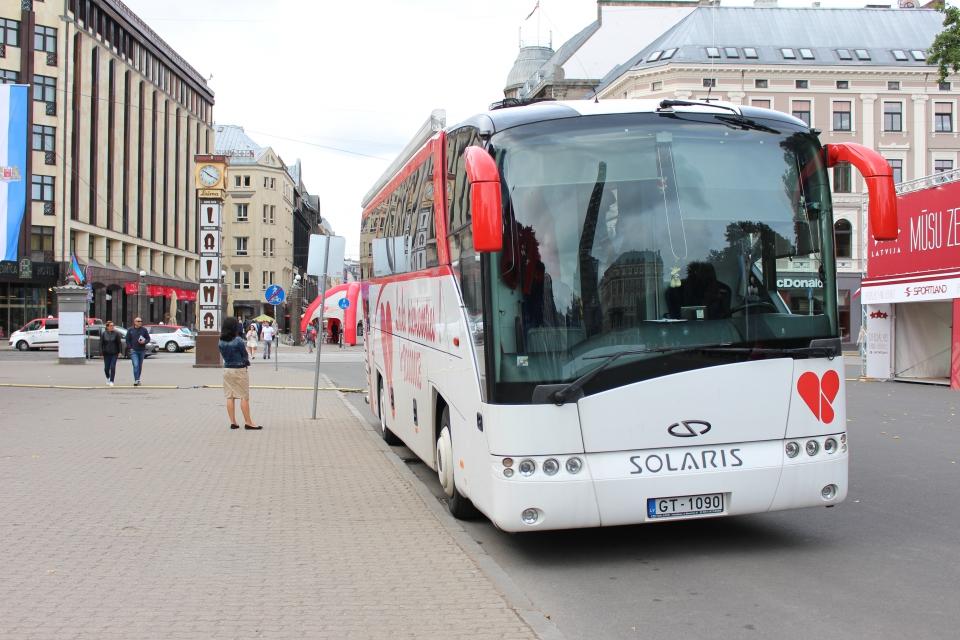 Donoru diena pie Brīvības pieminekļa