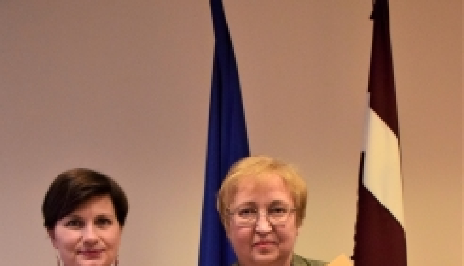 Veselības ministrijas Pateicības rakstu saņēmusi VADC darbiniece Irina Rodina