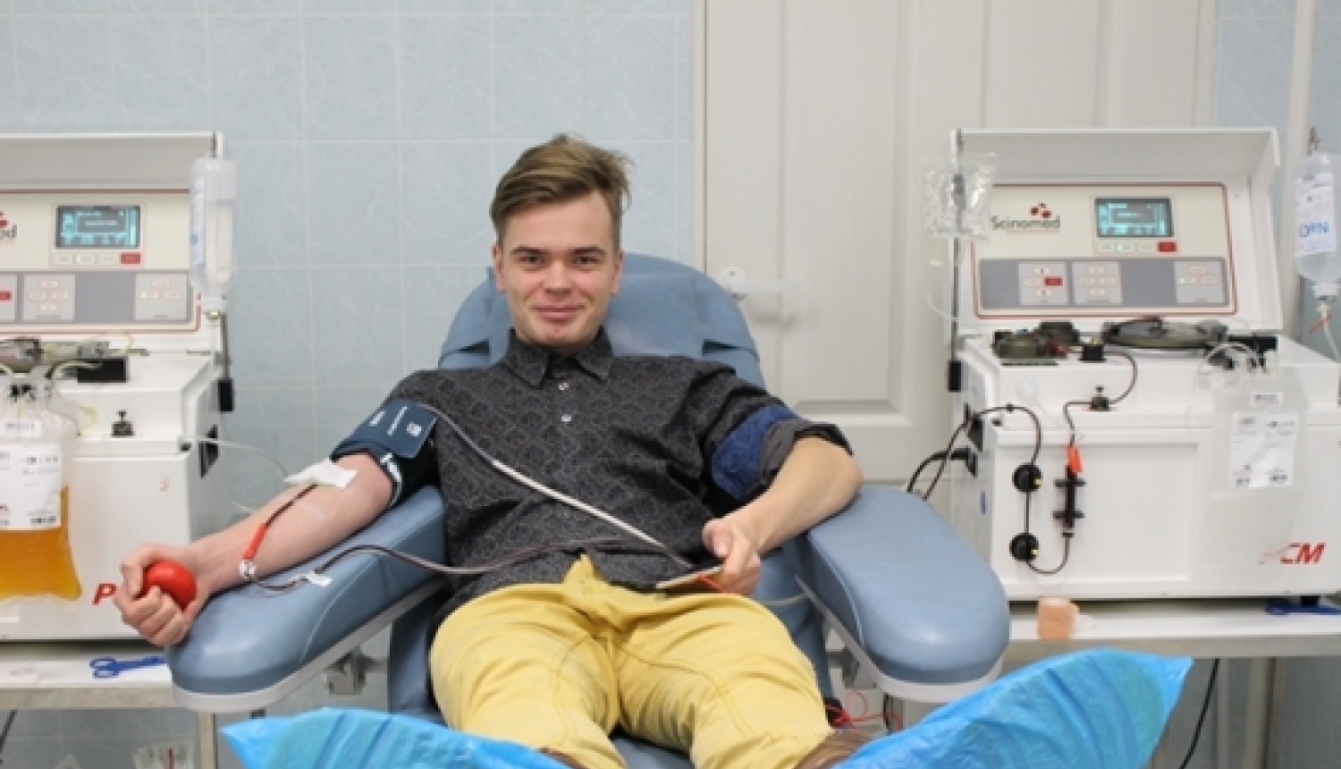 VADC turpina pieņemt plazmas donorus