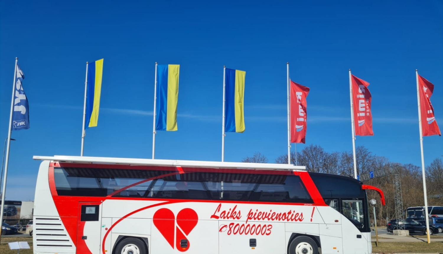 Specializētais donoru autobuss