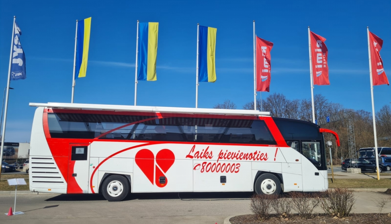Specializētais donoru autobuss